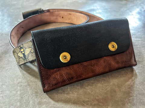 Equestrian Leather Belt Bag